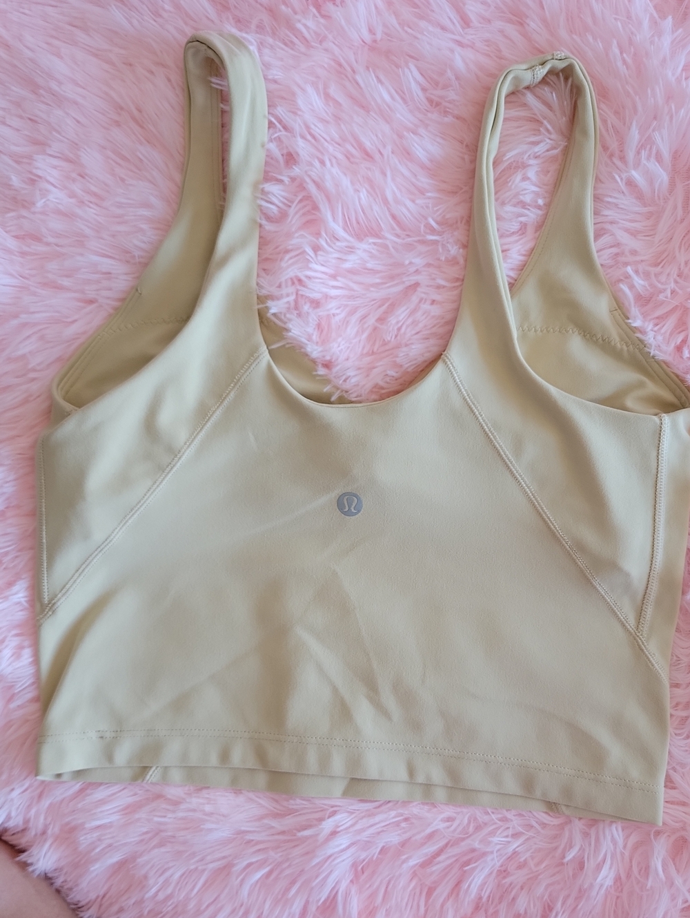 lululemon athletica Sandstone Sculpted Support Sports Bra